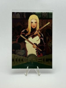 2024 Skybox Marvel Metal Universe Avengers Mockingbird Retro Insert #R-22 - Picture 1 of 2