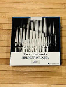 Bach -The Organ Works - Helmut Walcha - 12 CD Set Collector's Edition - Nice! - Foto 1 di 7