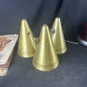 Vintage Mid Century Modern Metallkegel für Leuchten - Bild 1 von 9