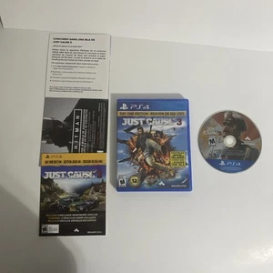 Just Cause 3 Day One Edition (Playstation 4, 2015) PS4 GETESTET CIB Handbuch - Bild 1 von 9
