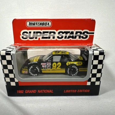 1992 Matchbox NASCAR #92 Hut Stricklin Stanley Tools 1:64 Diecast L/E NIP - Image 1 of 4