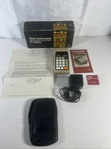Texas Instruments TI-2500 Datamath Electronic Calculator w/Box and accessories - Picture 1 of 10