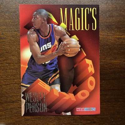 JUMBO OVERSIZED 1994-95 NBA Hoops Magic's All-Rookie Team Wesley Person #AR-10 - Image 1 of 3