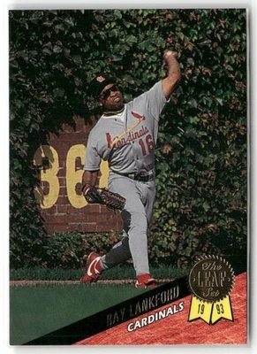 1993 LEAF RAY LANKFORD ST. LOUIS CARDINALS #297 - Image 1 of 3