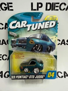 Pontiac GTO Judge Blue 1:64 Diecast Serie 3 CARTUNED '69 - Imagen 1 de 2