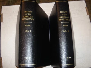 History of the American Revolution, 2 Vols., Paul Allen, 1819 - Bild 1 von 10