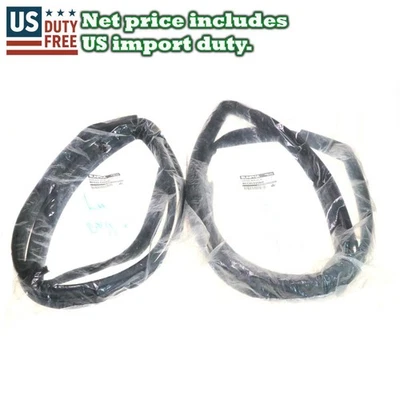 Fit 1986-1998 Nissan D21 DX Pickup Truck Pathfinder Glass Run Rubber Seal Set - Image 1 of 4