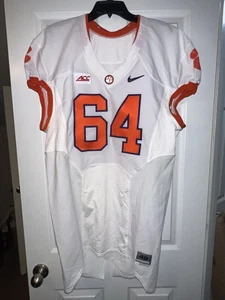 Clemson University Game Used Football Jersey #64 - Picture 1 of 3