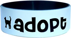 40 PULSERAS DE SILICONA PERSONALIZADAS DE TEXTO DE 1" COLOR DE UNA PULGADA Pulseras rápidas personalizadas - Imagen 1 de 12