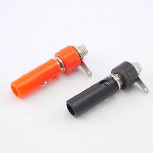 4mm Banana Plug and Banana Socket Female Nickel Plated Binding Insert Connector - Picture 1 of 13