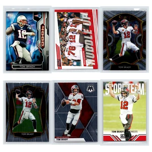 Tom Brady Lote 6 Tarjetas de Fútbol 2015 Topps New England Patriots Set Colección Casi Nuevo - Imagen 1 de 8