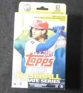 (5) 2020 Topps Baseball Update Royal Blue Factory Sealed Hanger Box Lot~5 Boxes - Picture 1 of 2