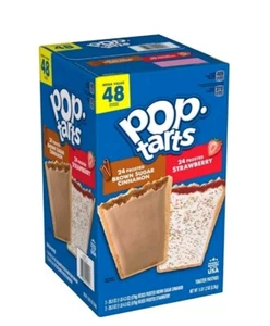 Pop-Tarts, Frosted Variety Pack Brown Sugar & Strawberry 48 ct. EXP DEC 11 2025 - Picture 1 of 4