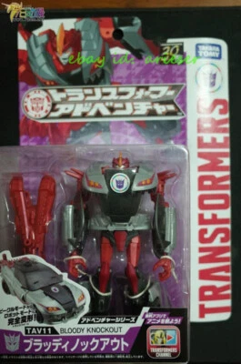 Takaratomy Tav-11 Bloody Knockout Transform Japanese Ver. Action Figure NEW - Image 1 of 4