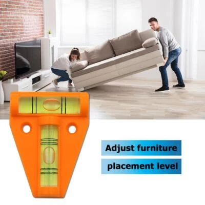Mini 2Way T-shaped Bubble Spirit Level Leveller Tool level Tripod Foot Q7I7LO092 - Image 1 of 4