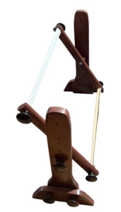 Dark Wood Lap Frame & Stand Needlepoint Cross Stitch-K'S Creations - Picture 1 of 4