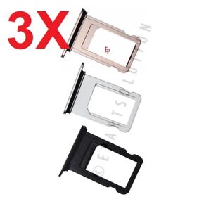 3X iPhone 8 4.7" | iPhone 8 Plus 5.5" SIM Tray SIM Card Tray SIM Card Holder