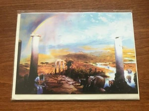Song of the Serengeti African Temple Themed Greeting Card - Pagan / Wicca - Picture 1 of 1
