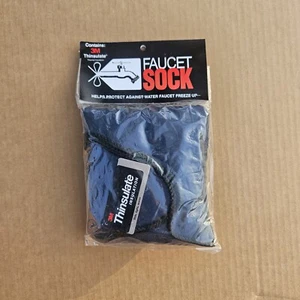 3M Faucet Sock Thinsulate Insulation USA Made Small Faucet Sock Hydro Insulate - Picture 1 of 3