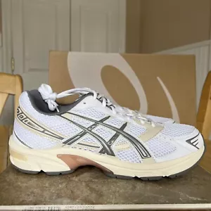 Size 10 Asics Gel-1130 Shoes 'White Clay Grey 1201A256-112 Men's Shoes NIB - Picture 1 of 7
