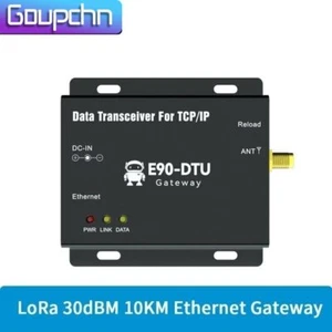 LoRa 433MHz Ethernet Gateway MQTT 30dBm DC8~28V 10km TCP UDP Transceiver Gateway - Picture 1 of 5