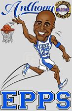 Classic UK Anthony Epps Caricature 11 X 17 Poster