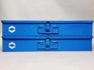 Premier Parts Adjustable & Removable Brass Cabinet Drawer Lot of 2 - Complete - Picture 1 of 14