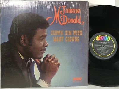 Jimmie McDonald - Crown Him With Many Crowns 1971 Word Stereo Vinyl LP Excellent - Image 1 of 4