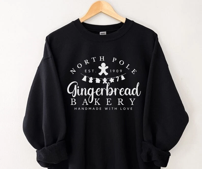 Christmas Gingerbread Bakery Sweatshirt Unisex - Изображение 1 из 1