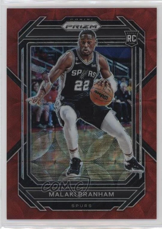 2022-23 Panini Prizm Choice Red Prizm /88 Malaki Branham #230 Rookie RC
