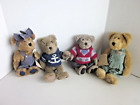 Boyds Bears Plush Lot 4 Total Freddy Forrest Sally and other