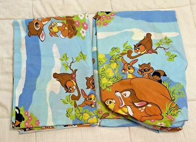 Juego de sábanas dobles planas y ajustables MCM Disney BAMBI de colección fácil cuidado cosidas individuales Foto 1 de 4