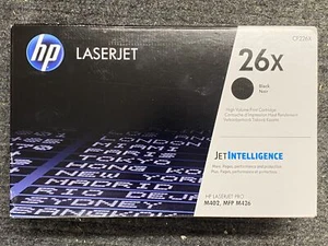 original HP Laserjet Toner 26X Black - Schwarz CF226X 9000 Seiten OVP Rechnung - Bild 1 von 2