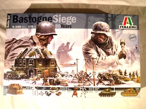 1/72 Italeri Bastogne Siege 80 years War Game Approved BATTLE SET # 6186 - Picture 1 of 9