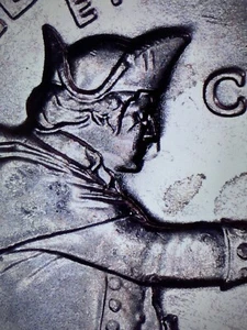 2021 P Washington Quarter Reverse Die Clash Error Coin - Picture 1 of 7