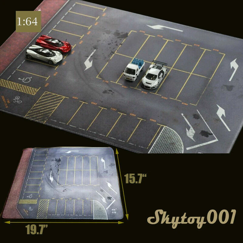 Parking Lot  Scenery Mouse Pad Table For 1: 64 Model Car Mouse Pad 40*50cm - Image 1 of 4