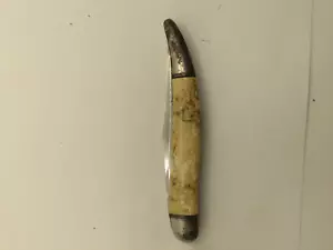 Vintage Hammer Brand USA Folding Toothpick Fish Scaler Folding Pocket Knife - Picture 1 of 7