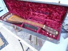 Vintage 1940's REGAL CHICAGO USA Electric Steel Lap Style Guitar-VG!