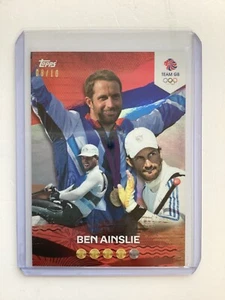 TOPPS TEAM GB 2024 BEN AINSLIE PARALELO 08/10 - Imagen 1 de 2