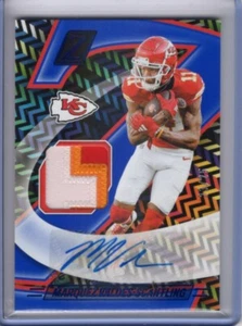 MARQUEZ VALDES-SCANTLING 2024 ZENITH Z-JERSEY AUTOGRAPHS BLUE AUTO 23/25 - Picture 1 of 2