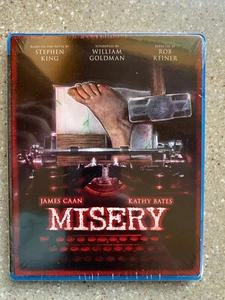 Misery (Blu-ray, 1990) James Caan - Kathy Bates New/Sealed - Imagen 1 de 1