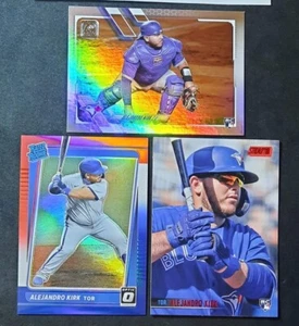 Tarjeta de novato Alejandro Kirk 2021 Topp Rainbow Foil, clasificación de novato/199 Stadium Club - Imagen 1 de 3