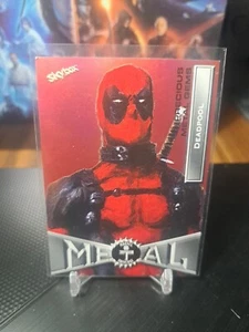 Deadpool PMG 2020 Marvel X-Men Metal Universe 043/100 - Picture 1 of 2