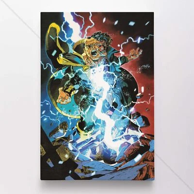 Impresión artística de portada de cómic de DC lienzo póster negro de Adam #46912 Foto 1 de 4