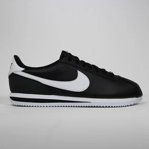 Nike Cortez Basic Leather (2019) 'Black White' 819719-012 Men's Size 11.5 Shoes - Picture 1 of 11