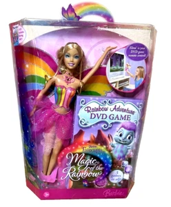 Barbie Fairytopia Doll Magic Of The Rainbow Fairy Elina DVD Mattel 2006 New - Picture 1 of 1