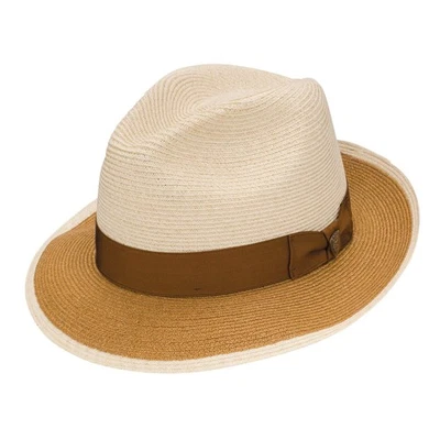 Sombrero Fedora de cáñamo tejido Dobbs Highbrow Foto 1 de 3