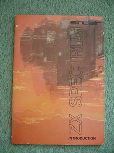 Sinclair Zx Spectrum Introduction Booklet First Edition 1982 - Afbeelding 1 van 3