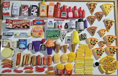 Gran Lote de Juguete de Cocina Comida para Jugar (350+ Platos) Plástico/Madera/Goma (15 lb.) Foto 1 de 4