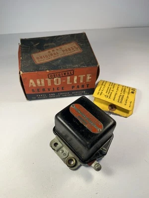 NOS Autolite 1938-1939 Chrysler/ Dodge/ Plymouth VRR-4003A Voltage Regulator - Image 1 of 4